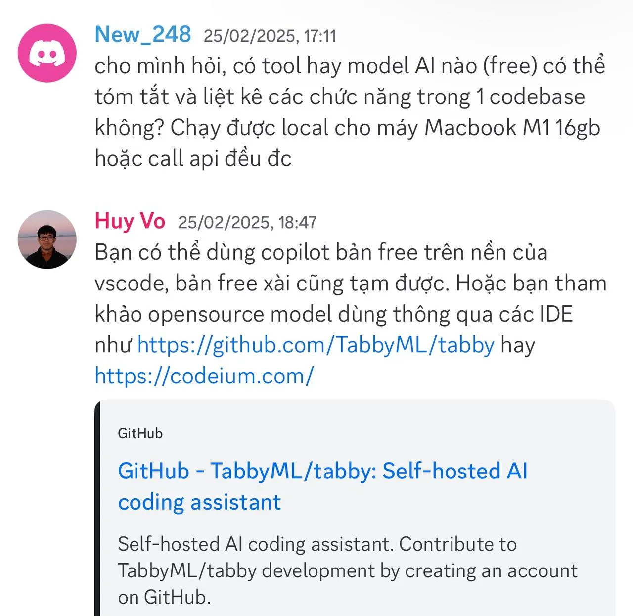 Hỗ trợ trên Discord