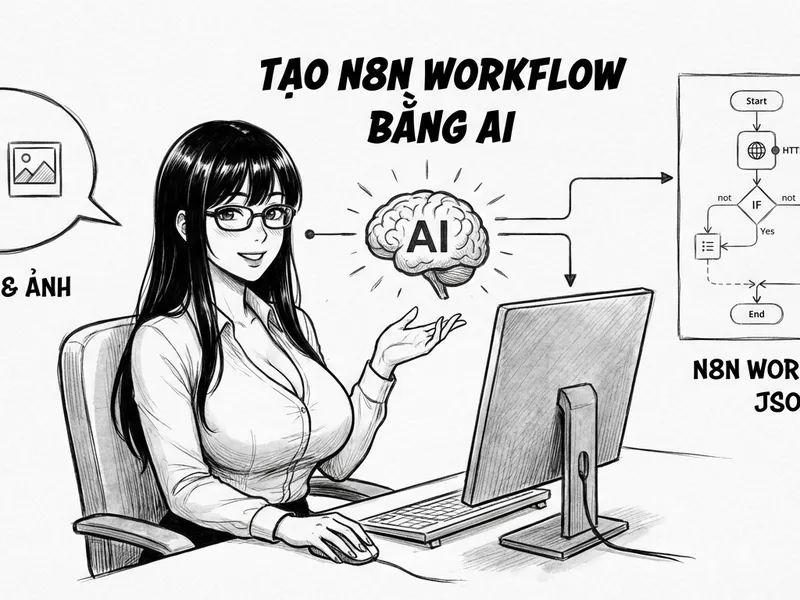 Tạo N8N Workflow Bằng AI thumbnail
